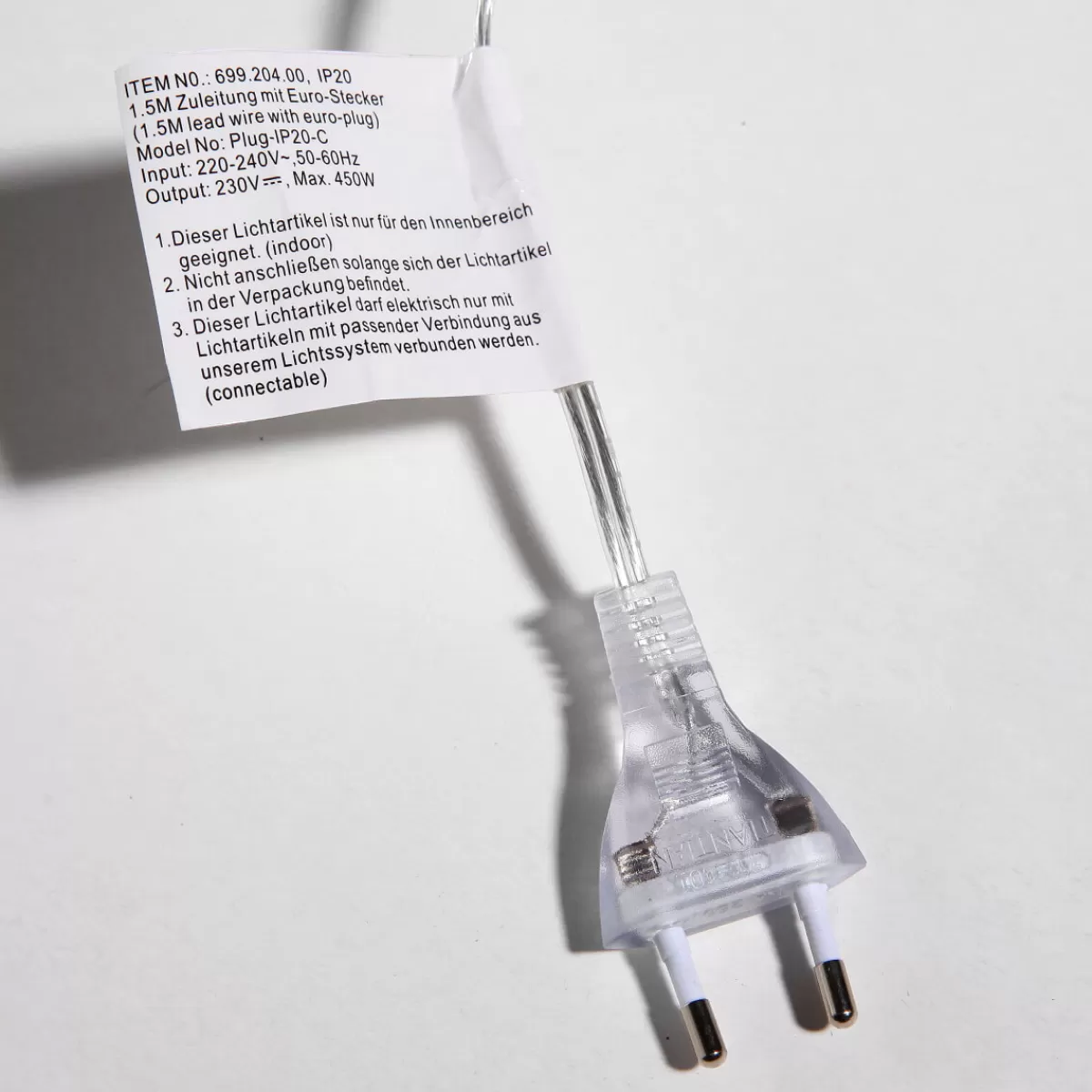 Sale DecoWoerner Anschlusskabel Für LED-Produkte System IP20