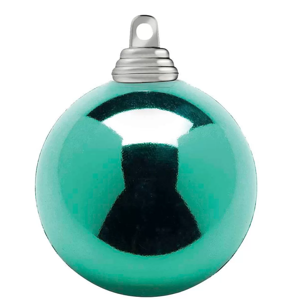 Clearance DecoWoerner Aquae, Glänzende Weihnachtskugeln Aus Schwer Entflammbarem Kunststoff, 6 Cm Ø – 24 Stück grün