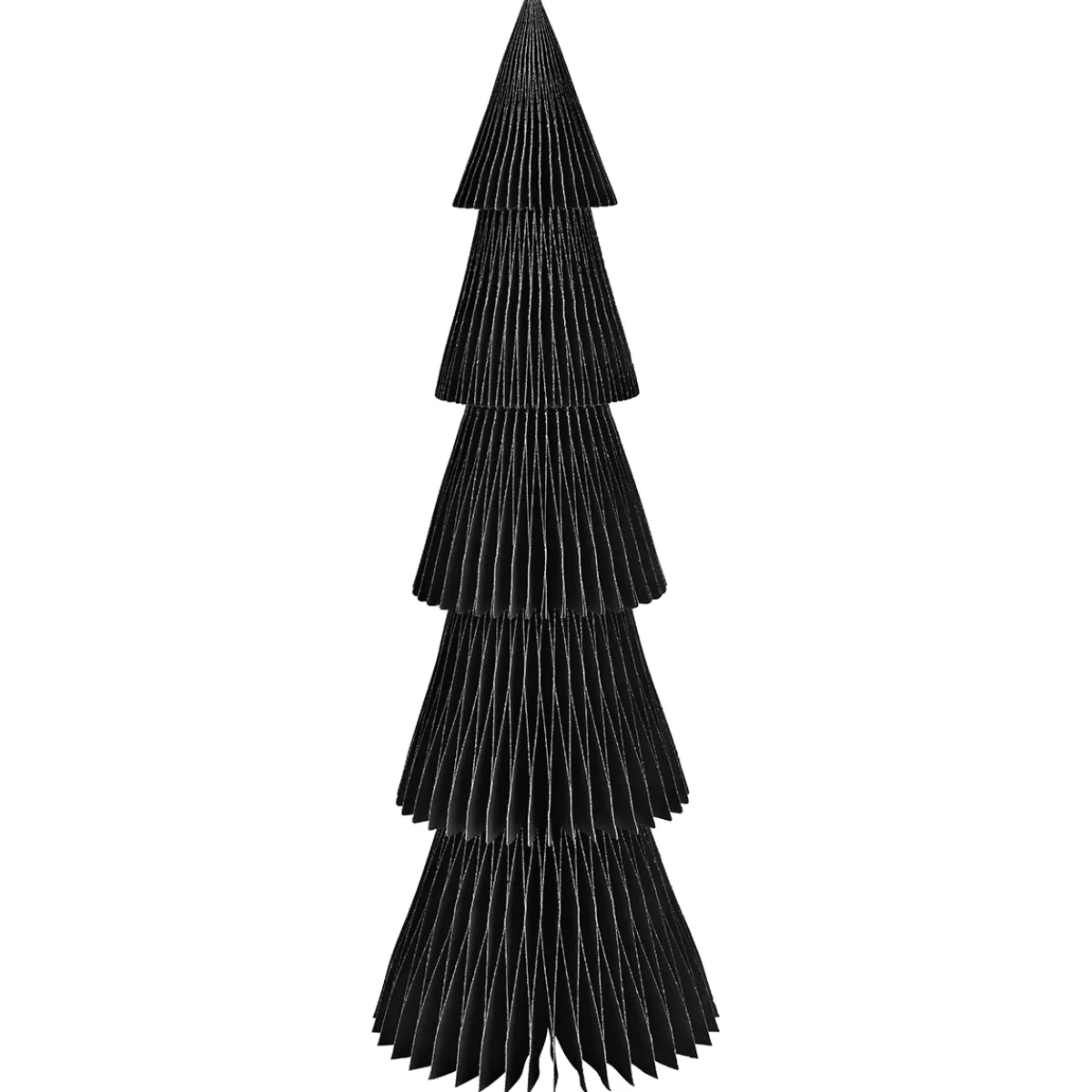 Cheap DecoWoerner Aufsteller Tannenbaum Aus Papier 60cm, schwarz