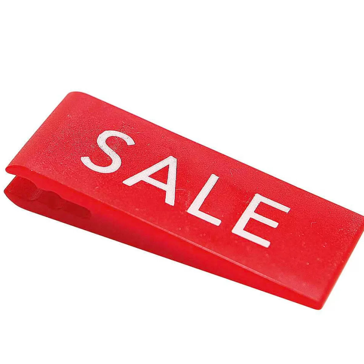 Flash Sale DecoWoerner Bügel Clip "SALE" 10 Stück rot