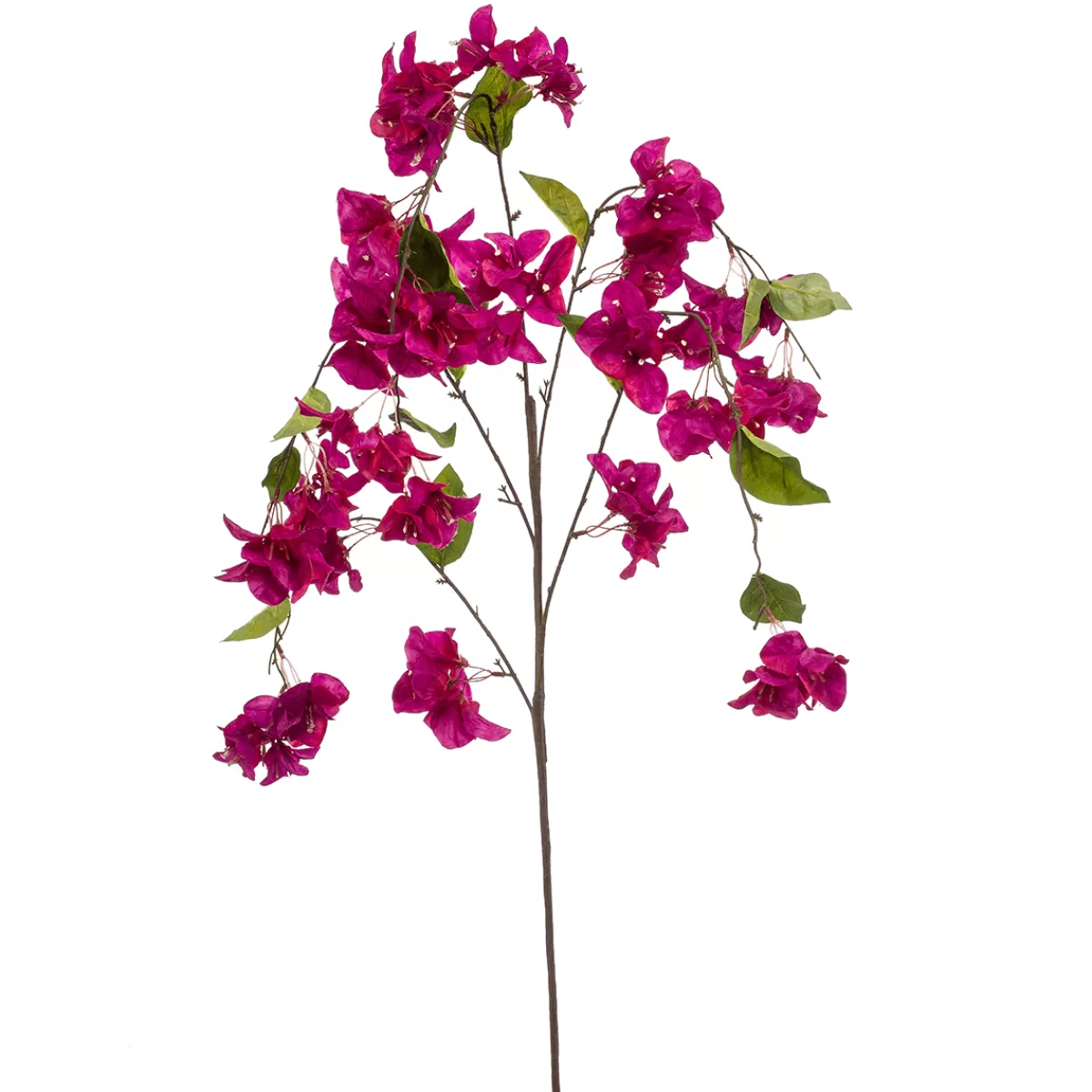 Best Sale DecoWoerner Bougainvillea Kunstzweig Pink 120 Cm rot