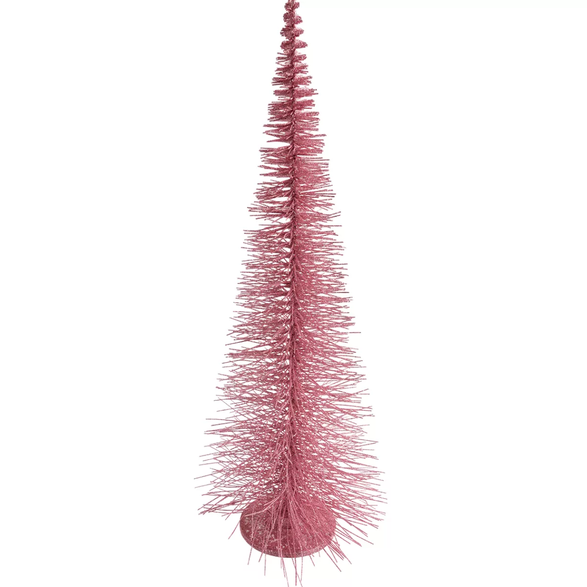 Best DecoWoerner Bürsten-Baum, 120 Cm rosa