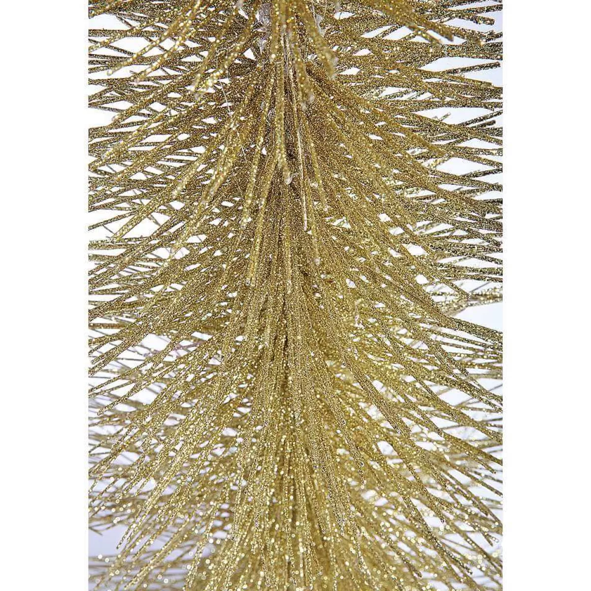 Best Sale DecoWoerner Bürsten-Baum, 120 Cm gold