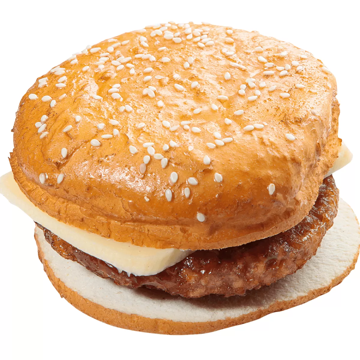 Sale DecoWoerner Cheeseburger Lebensmittel-Attrappe 10 Cm braun