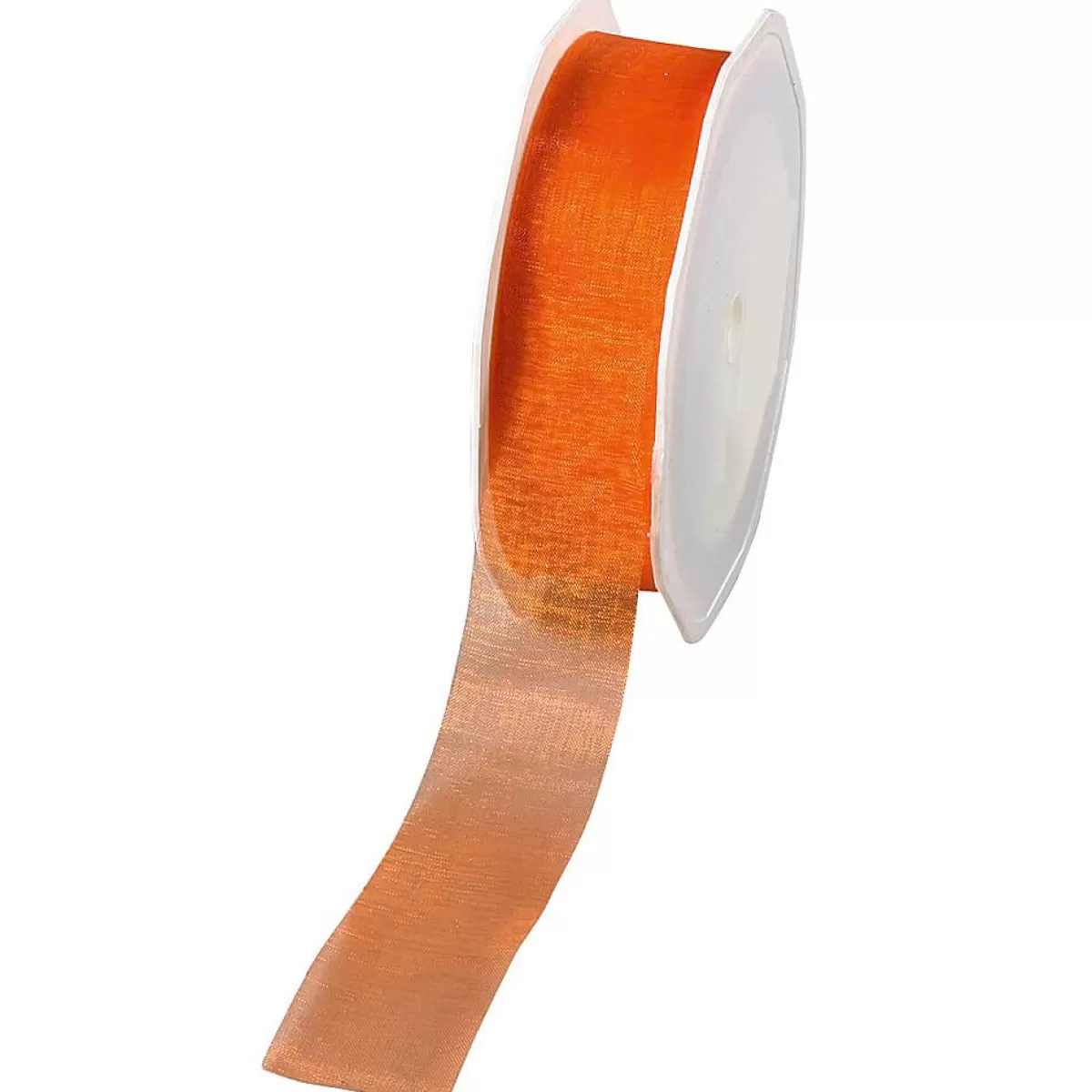 Flash Sale DecoWoerner Chiffonband 25 Mm, 25 M, orange