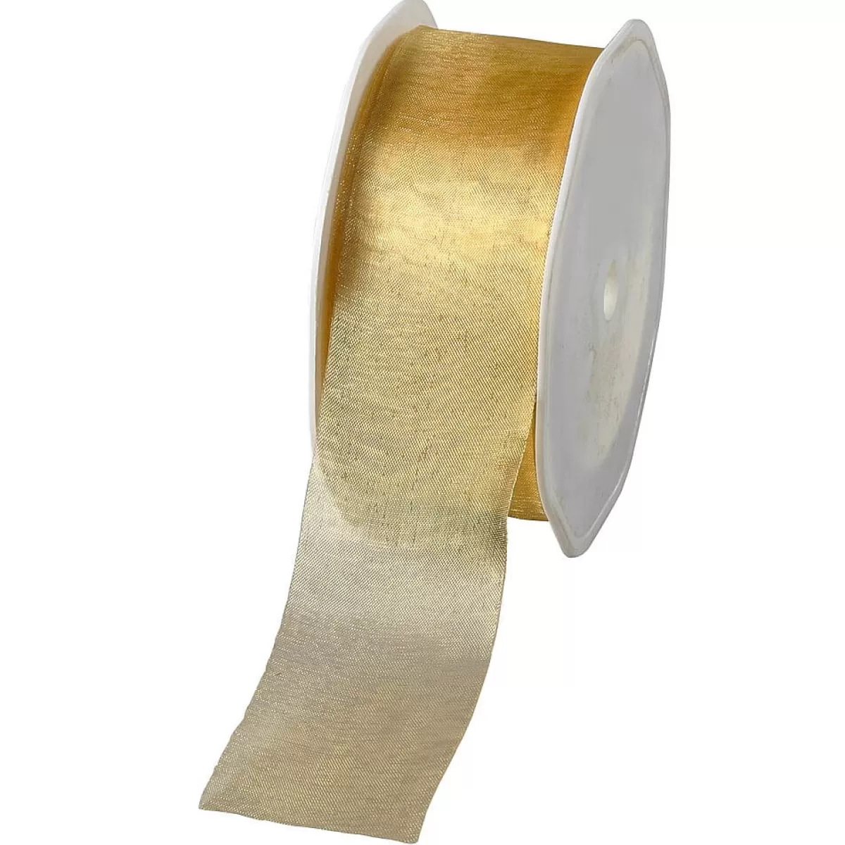 Flash Sale DecoWoerner Chiffonband 38 Mm, 25 M, gold