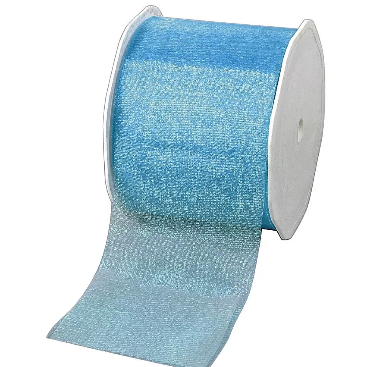 New DecoWoerner Chiffonband 70 Mm, 25 M, Hell blau