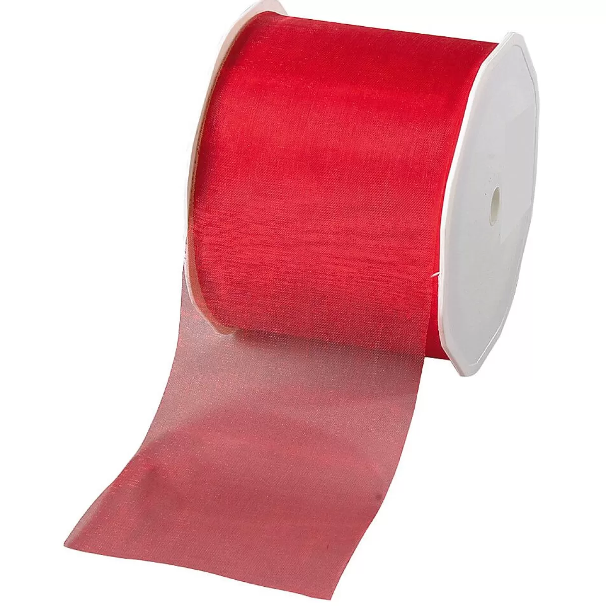 Online DecoWoerner Chiffonband 70 Mm, 25 M, rot