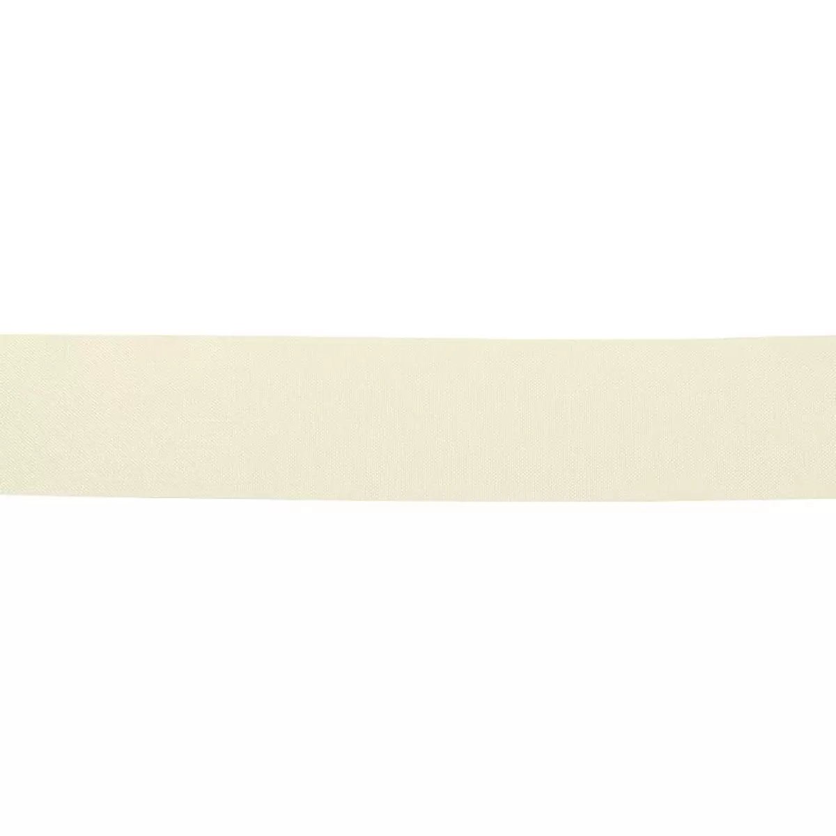 Fashion DecoWoerner Chiffonband Mit Draht Creme 25 Mm Breit, 20 M weiß