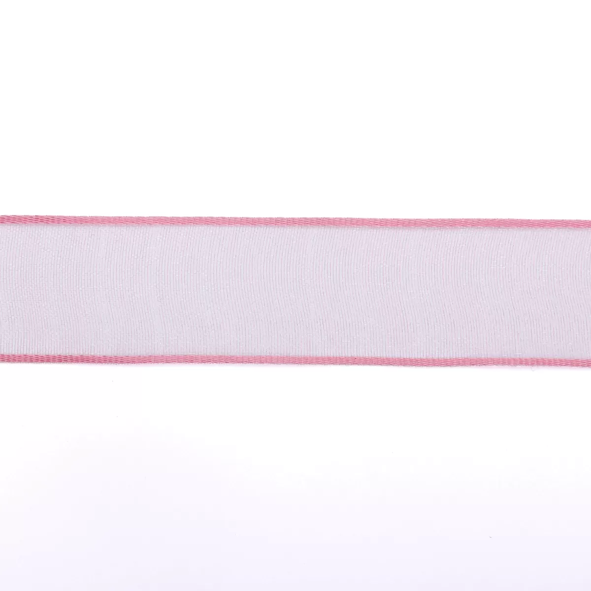 Online DecoWoerner Chiffonband Mit Draht Pink 40 Mm Breit, 20 M rosa