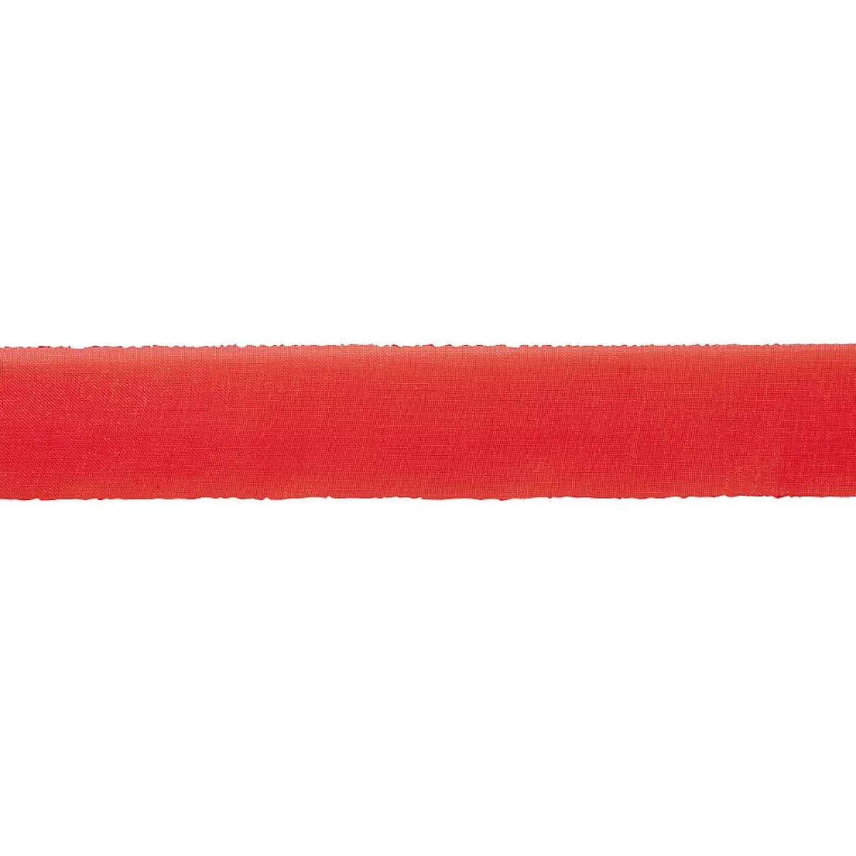 Shop DecoWoerner Chiffonband Mit Draht 25 Mm Breit, 20 M rot