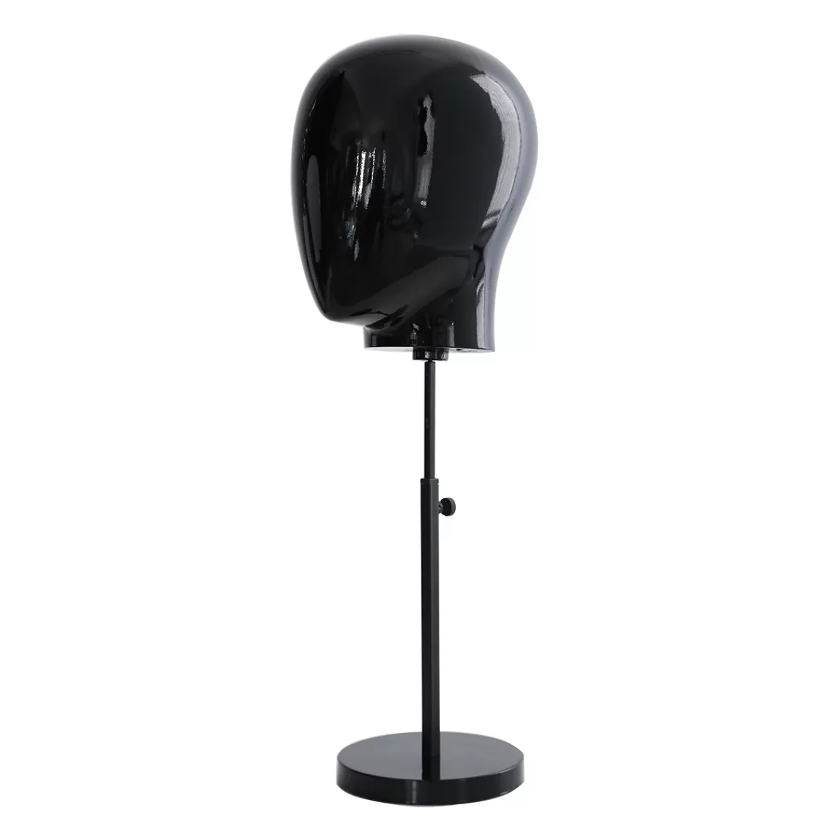 Online DecoWoerner Damen Schaufensterpuppen-Kopf Mit Ständer 26 X 26 X 40 Cm schwarz