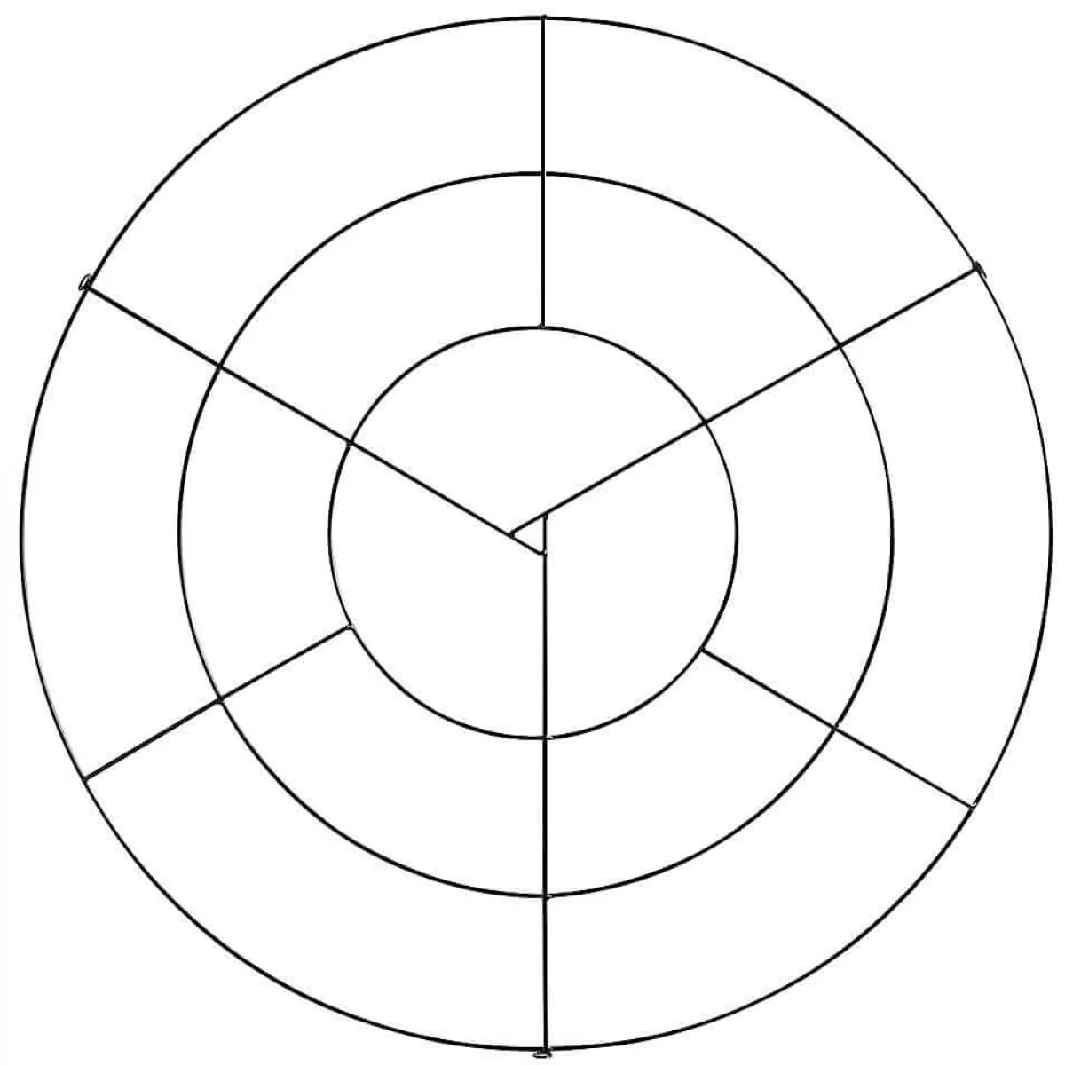 Shop DecoWoerner Deckengitter-Ring 100 Cm Ø schwarz