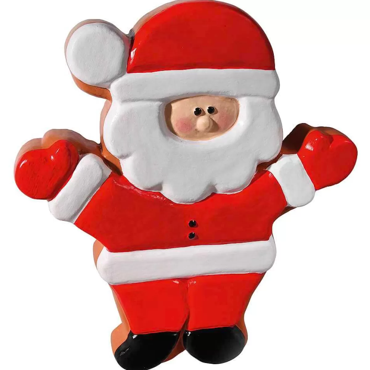 Clearance DecoWoerner Deko Lebkuchen-Nikolaus 50 Cm Hoch mehrfarbig