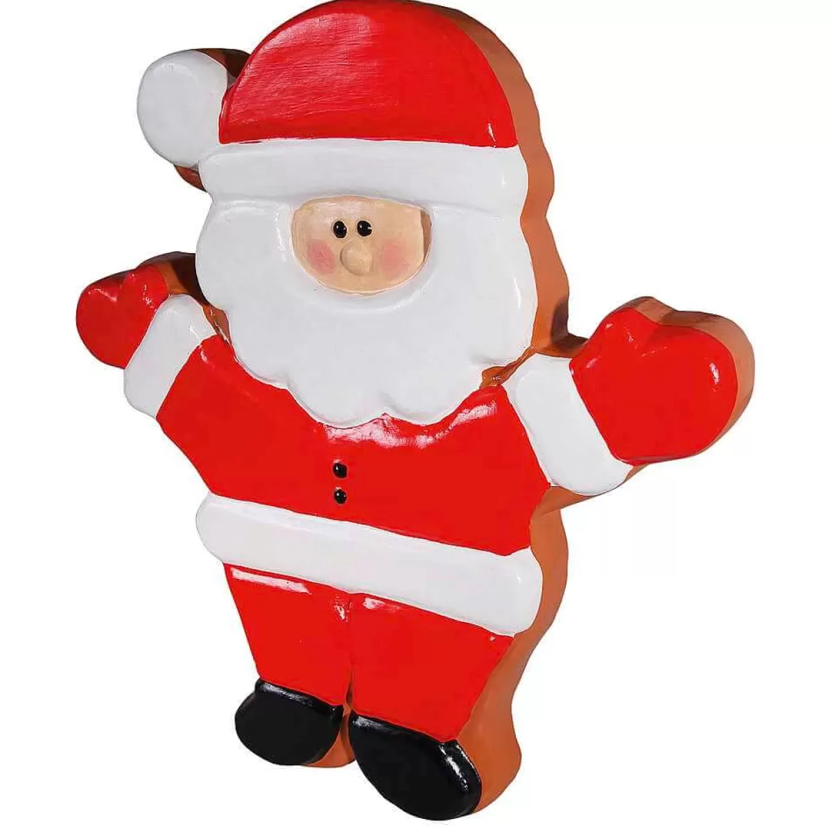 Clearance DecoWoerner Deko Lebkuchen-Nikolaus 50 Cm Hoch mehrfarbig