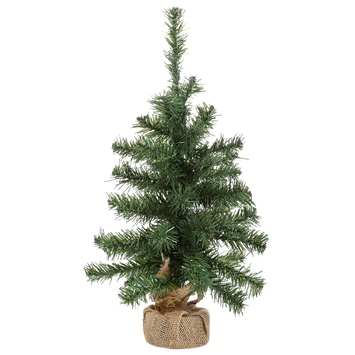 Clearance DecoWoerner Deko Tannenbaum 45 Cm Im Jutesäckchen grün