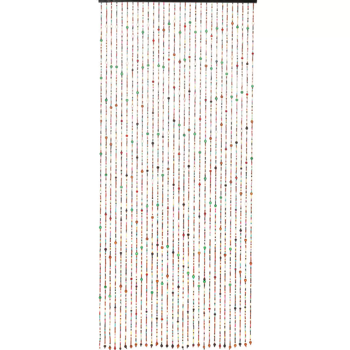 Online DecoWoerner Deko Vorhang Bunt, Aus Holz, 90 X 200 Cm mehrfarbig