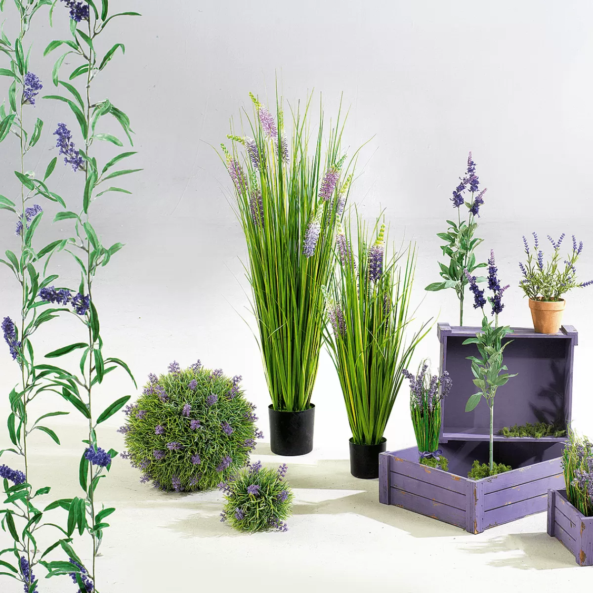 Sale DecoWoerner Deko-Lavendel Im Topf, 22 Cm violett