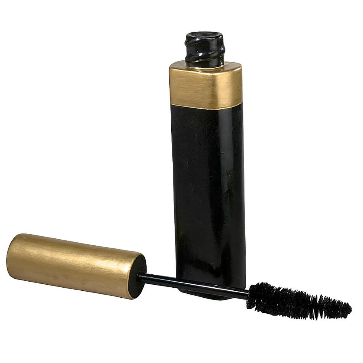 Shop DecoWoerner Deko-Mascara Nachbildung, , Gold 70 Cm schwarz