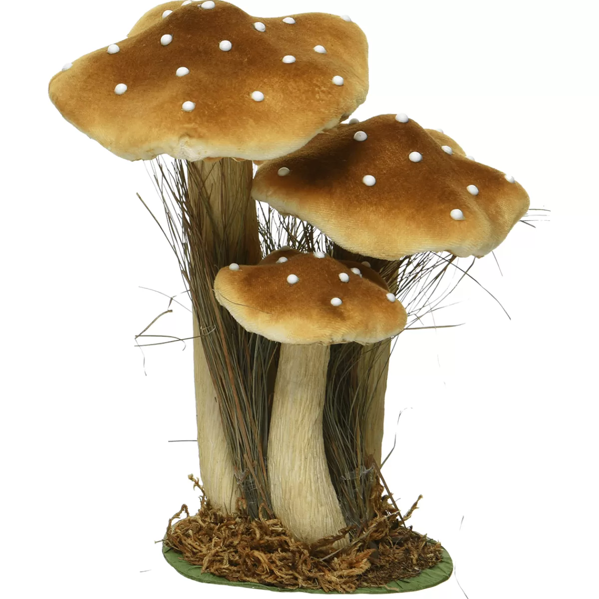 Fashion DecoWoerner Deko-Pilz 26 Cm gelb