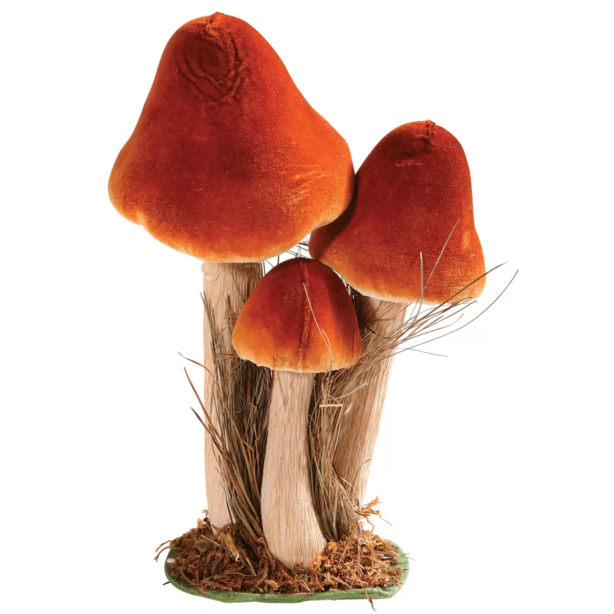 Best DecoWoerner Deko-Pilz, 27 Cm Hoch orange