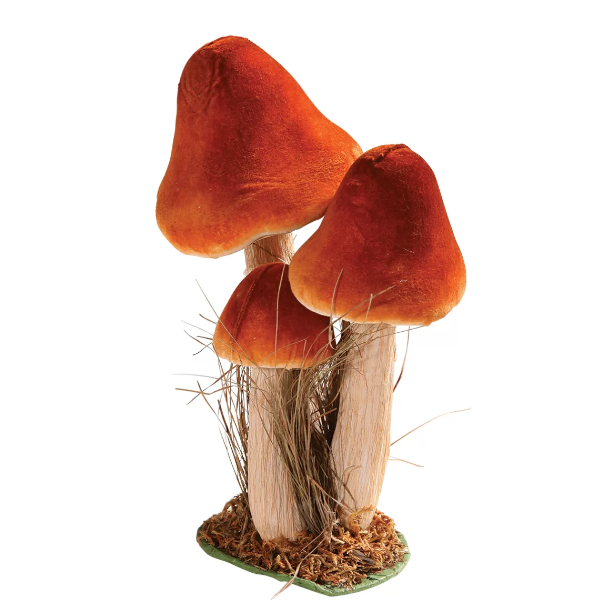 Best DecoWoerner Deko-Pilz, 27 Cm Hoch orange