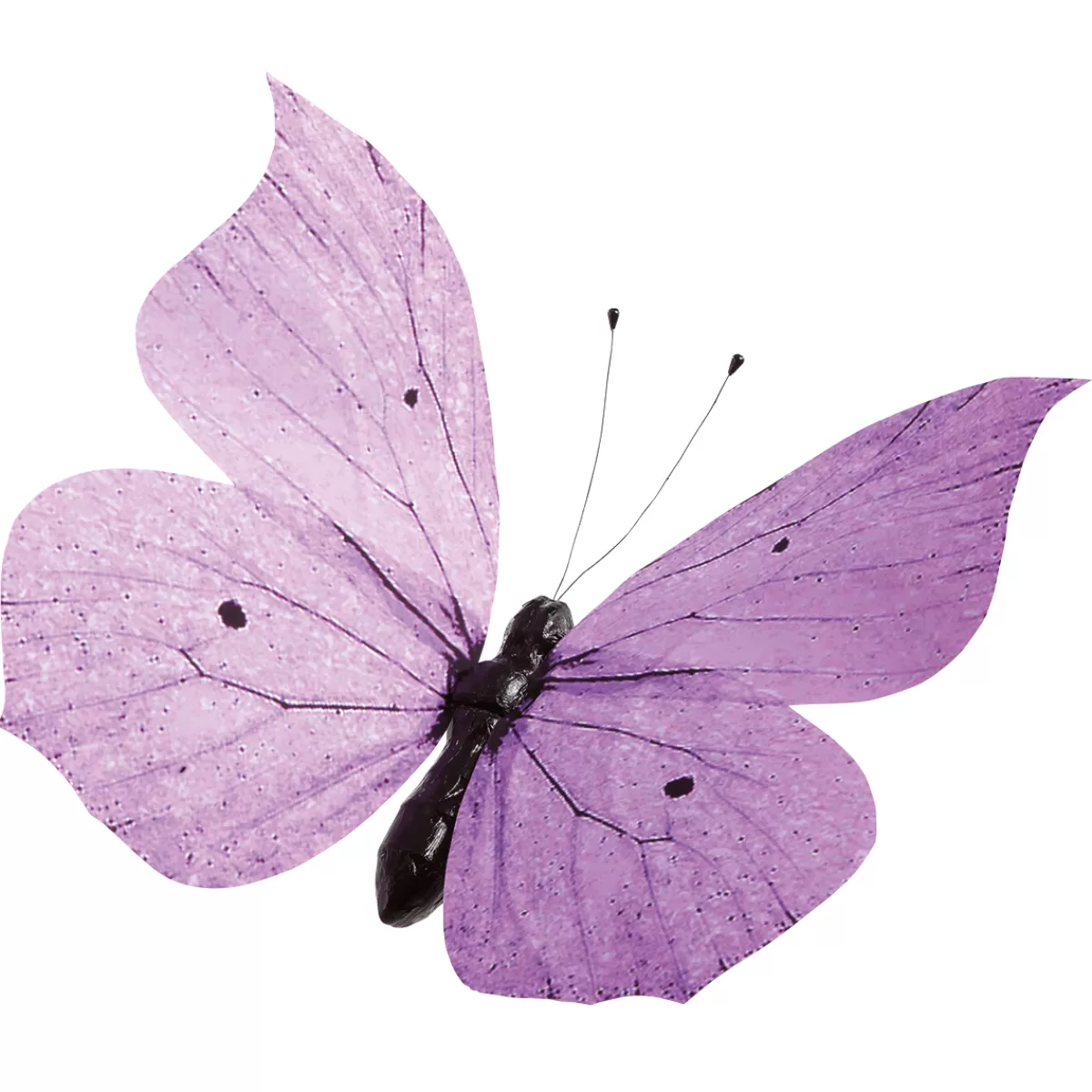 Clearance DecoWoerner Deko-Schmetterling Lila, 50 Cm violett