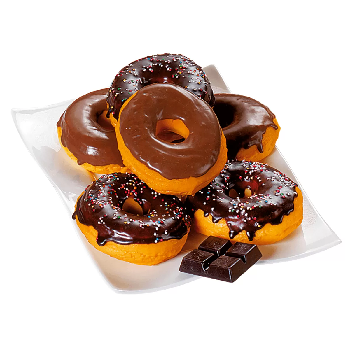 Sale DecoWoerner Donut Mit Streuseln Lebensmittel-Attrappe braun