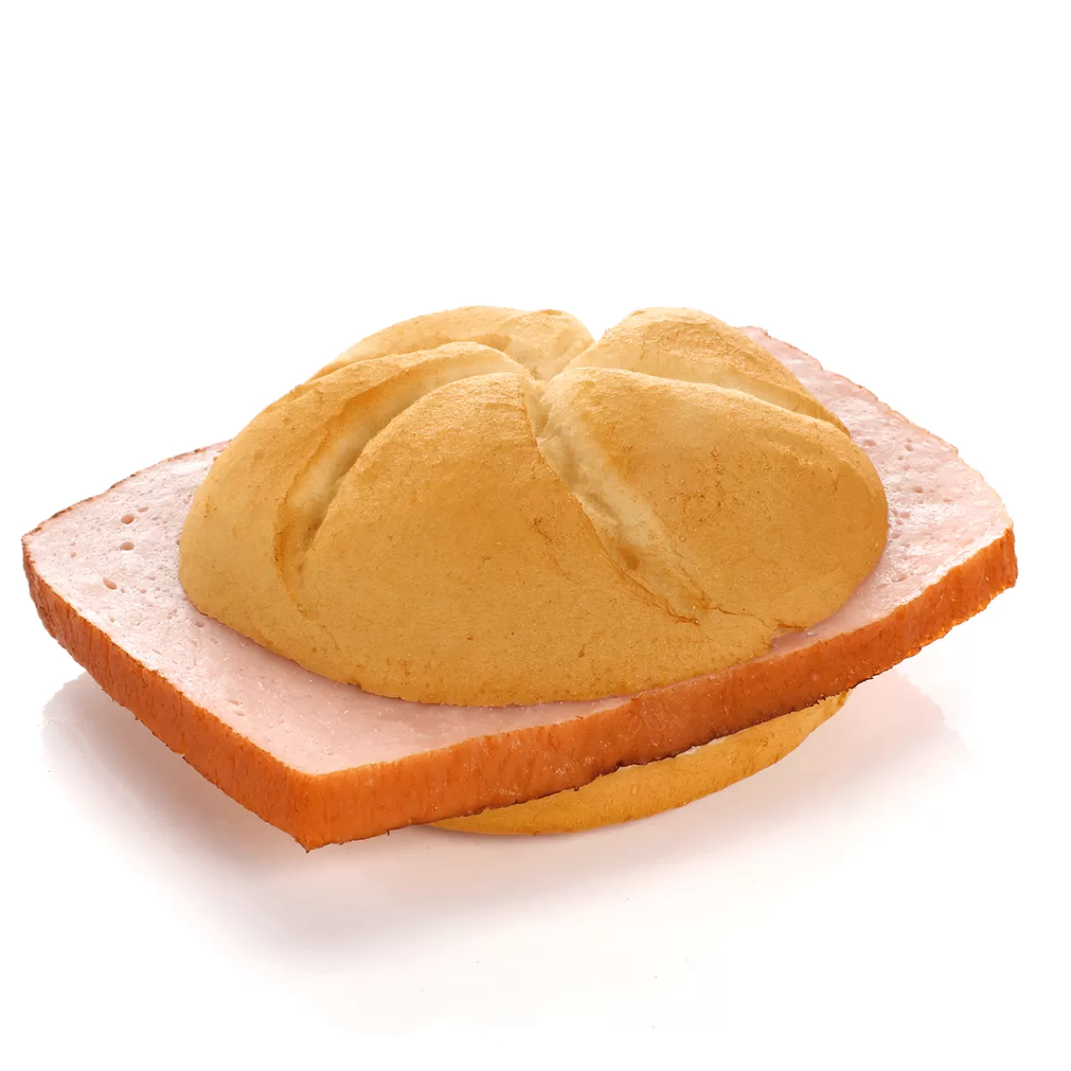 Best DecoWoerner Fleischkäse-Brötchen-Lebensmittel-Attrappe 14 Cm braun