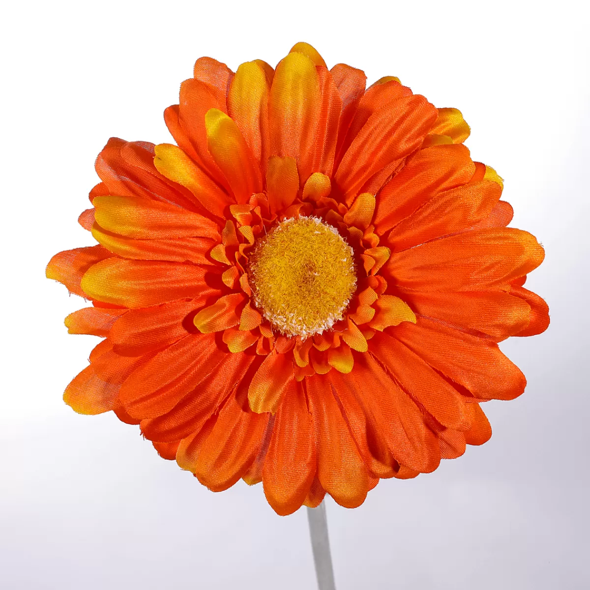 Discount DecoWoerner Gerbera-Kunstblumen , Pack á 2 Stück orange