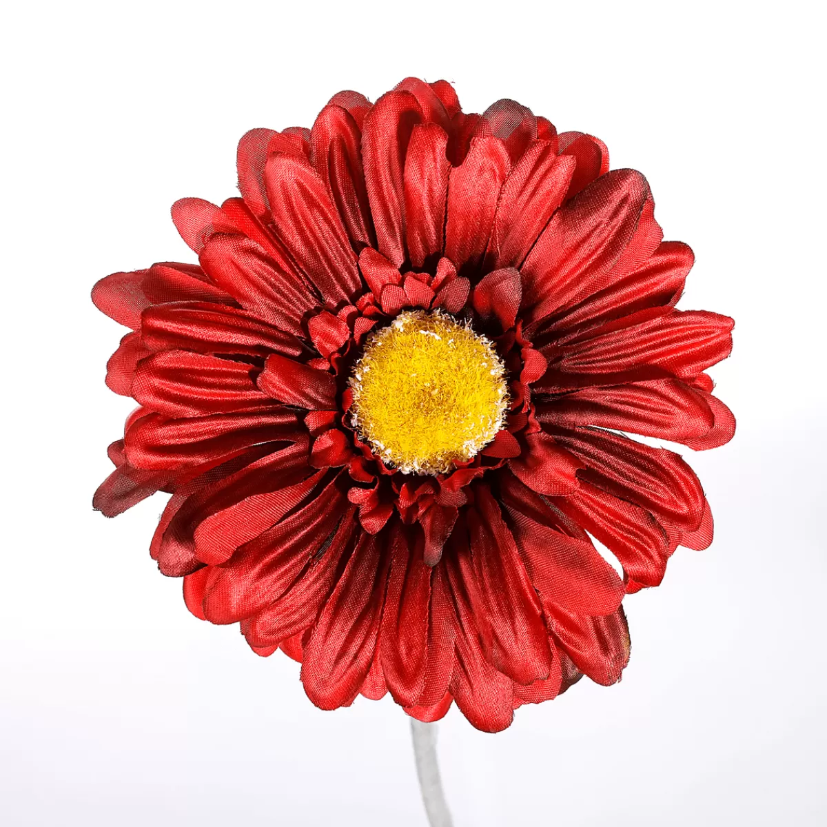 New DecoWoerner Gerbera-Kunstblumen , Pack à 2 Stück rot