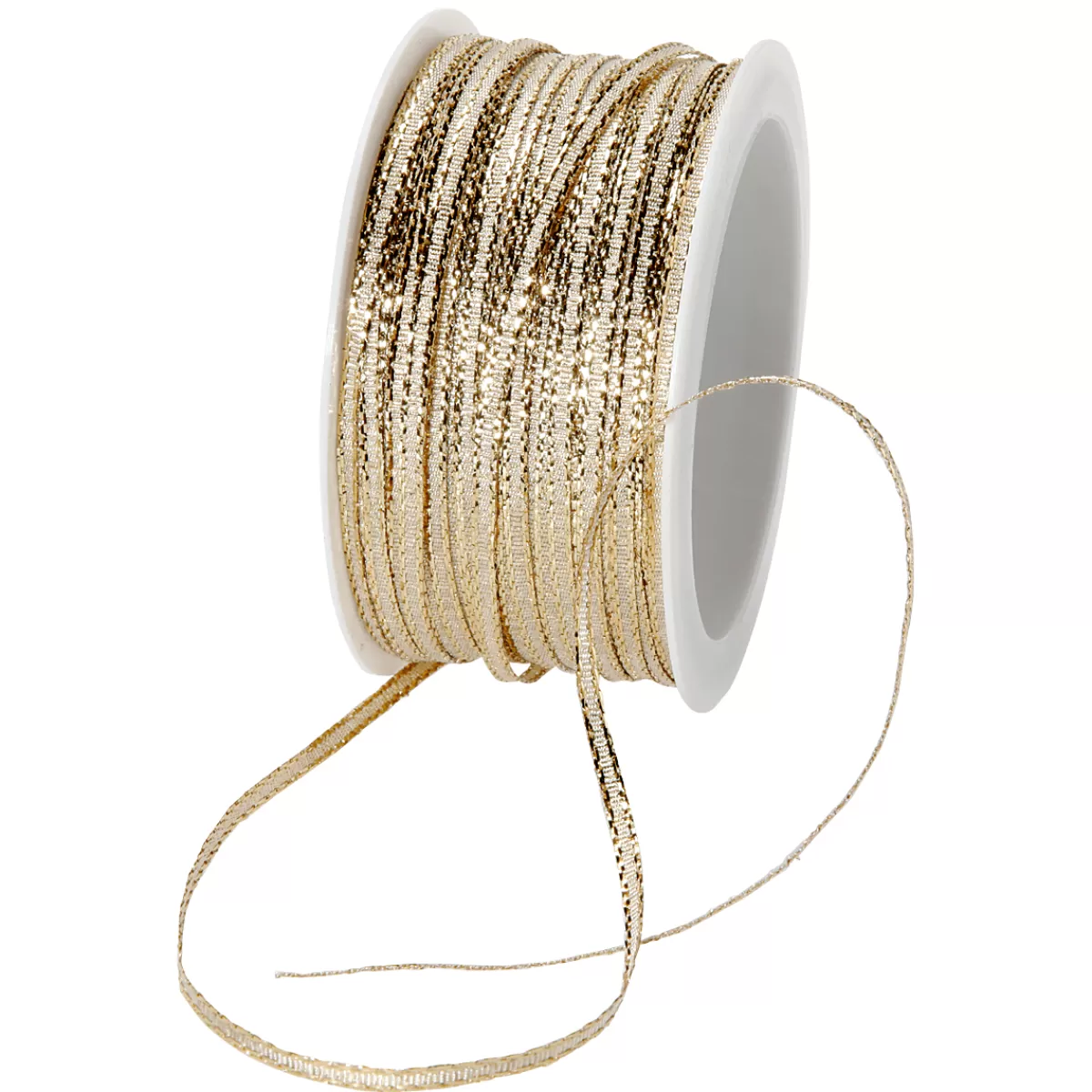 Shop DecoWoerner Geschenkband "Glamour" 5 Mm X 50 M gold