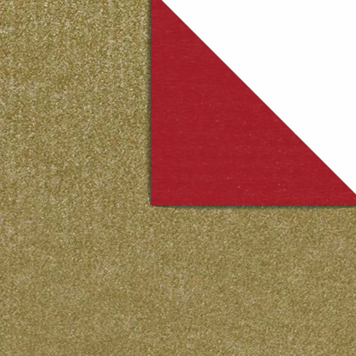 Shop DecoWoerner Geschenkpapier Bicolor Secare Rolle 70 Cm, 250 M, /gold rot