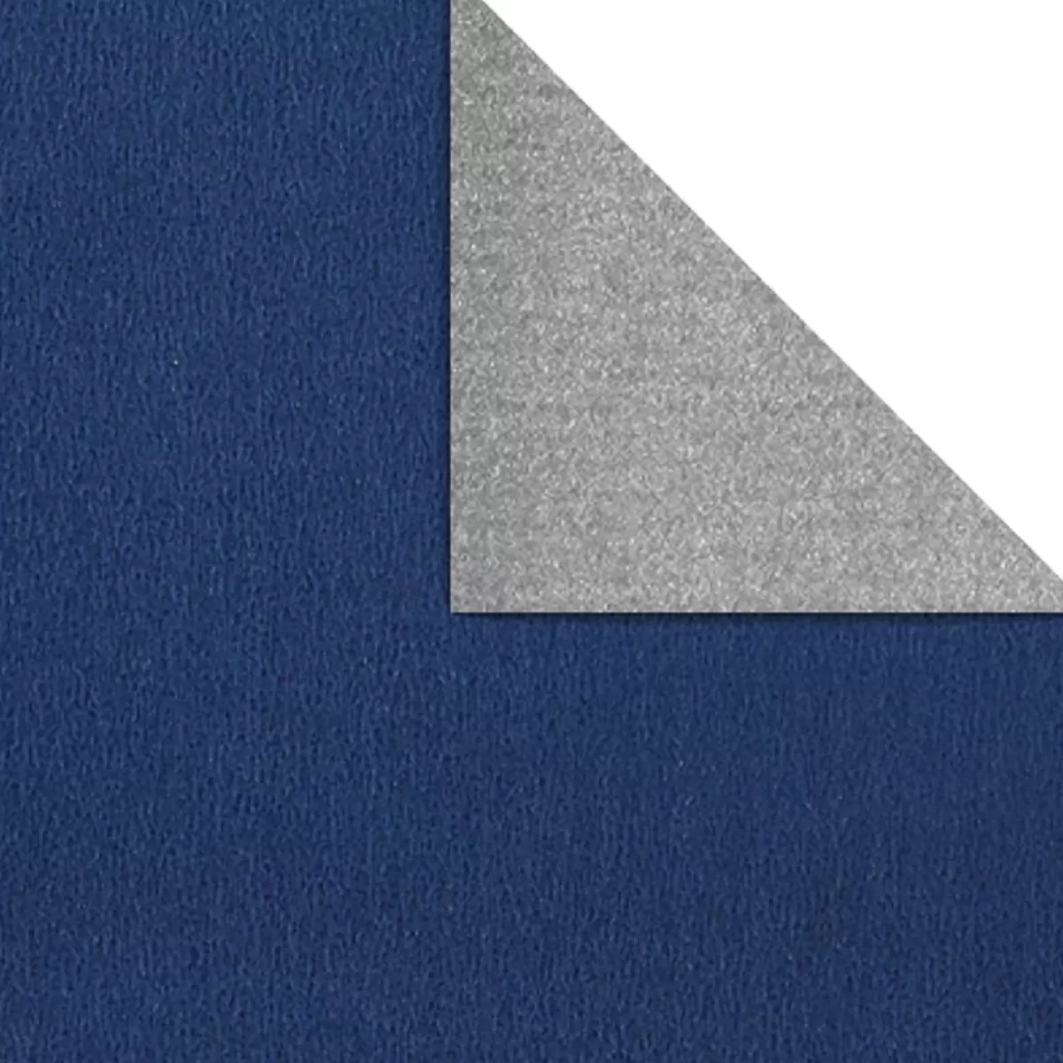 Shop DecoWoerner Geschenkpapier Bicolor Secare Rolle 70 Cm, 250 M, Silber / blau