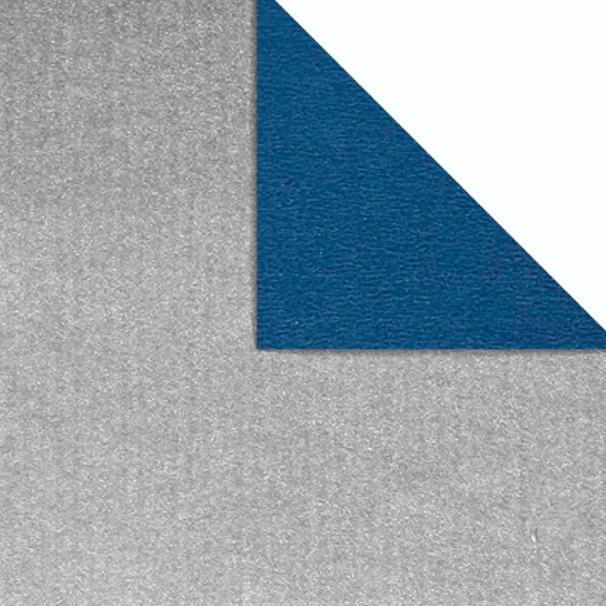 Shop DecoWoerner Geschenkpapier Bicolor Secare Rolle 70 Cm, 250 M, Silber / blau