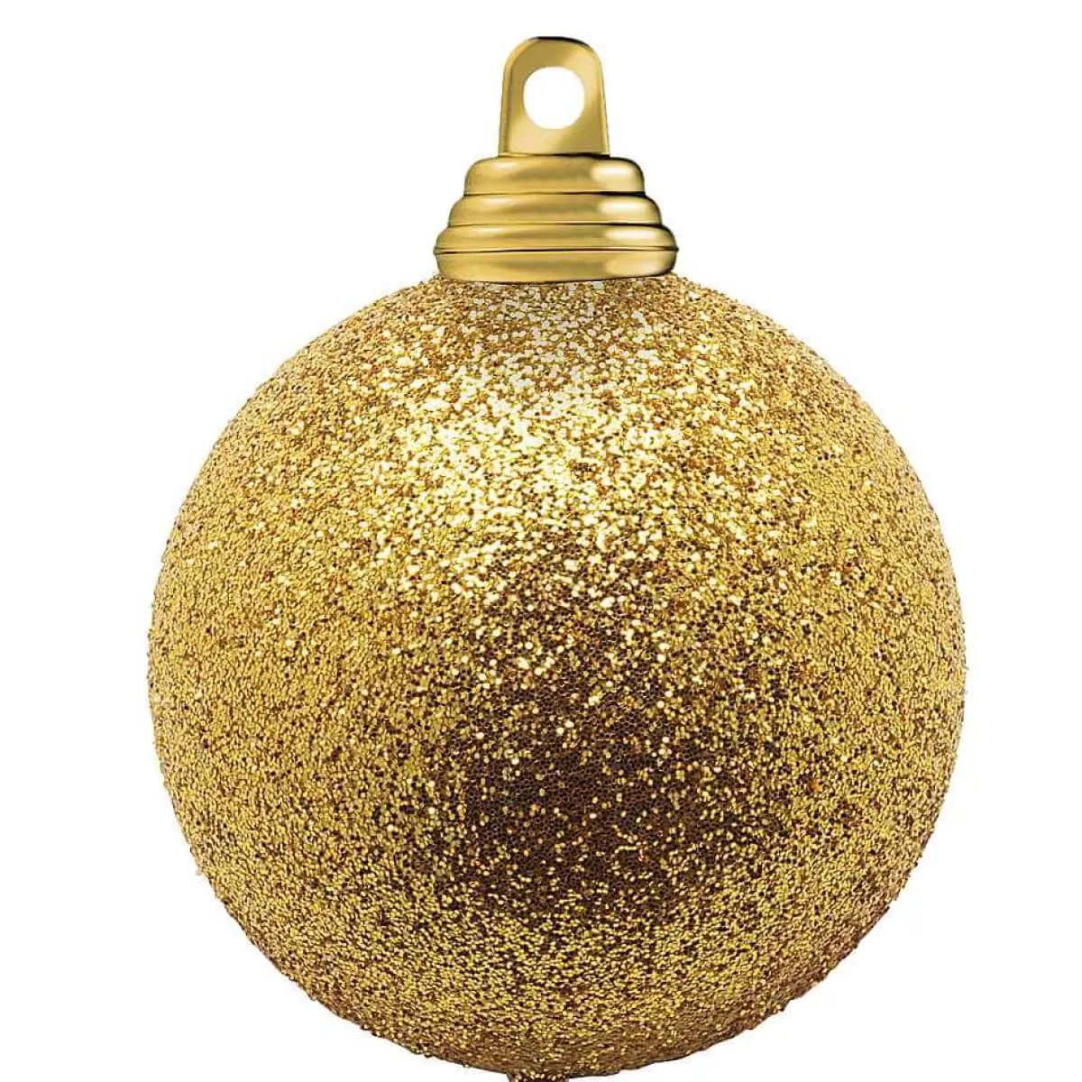 Cheap DecoWoerner Glitzer-Weihnachtskugeln In Dunkel Aus Kunststoff, 6 Cm Ø – 6 Stück gold