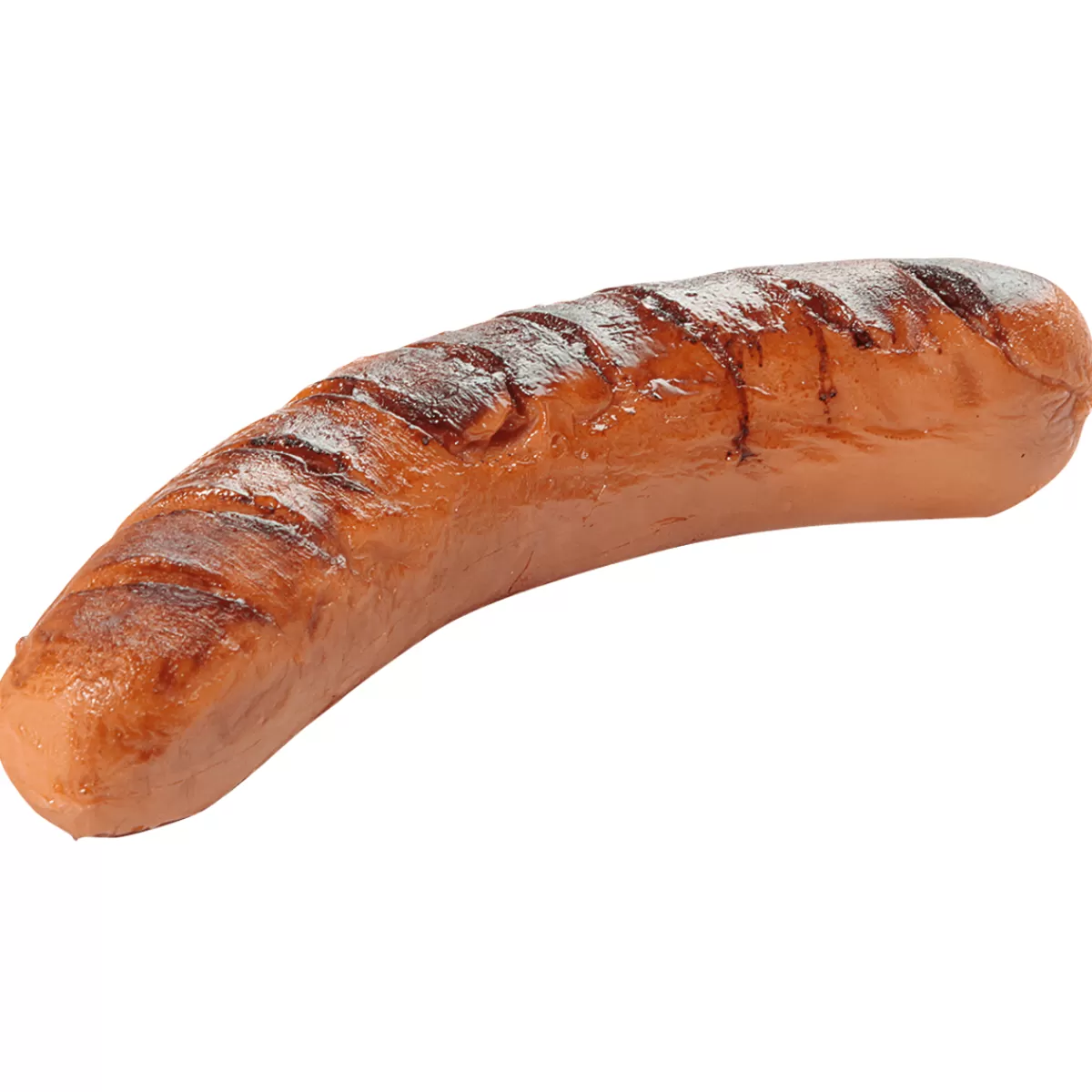 Best DecoWoerner Grillwurst Rot Lebensmittel-Attrappe 14 Cm braun