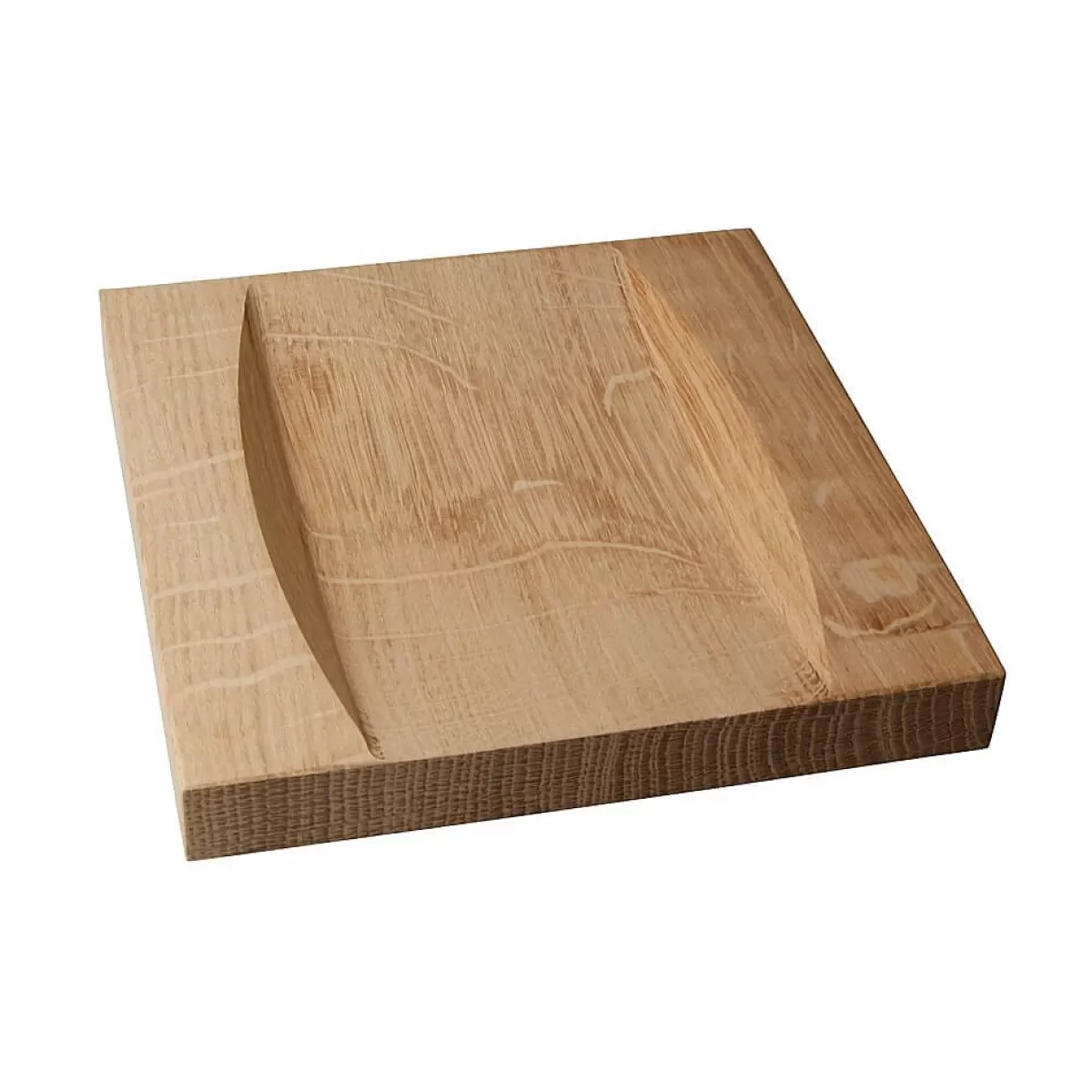 Store DecoWoerner Holz-Zahlteller 14 X 14 Cm braun