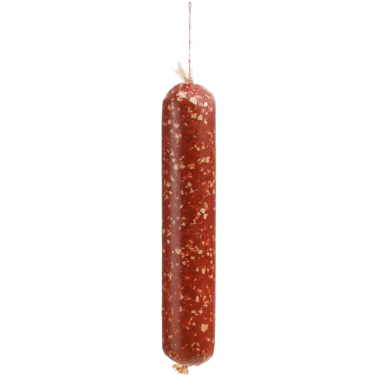 Discount DecoWoerner Italienische Salami Lebensmittel-Attrappe, 40 Cm rot