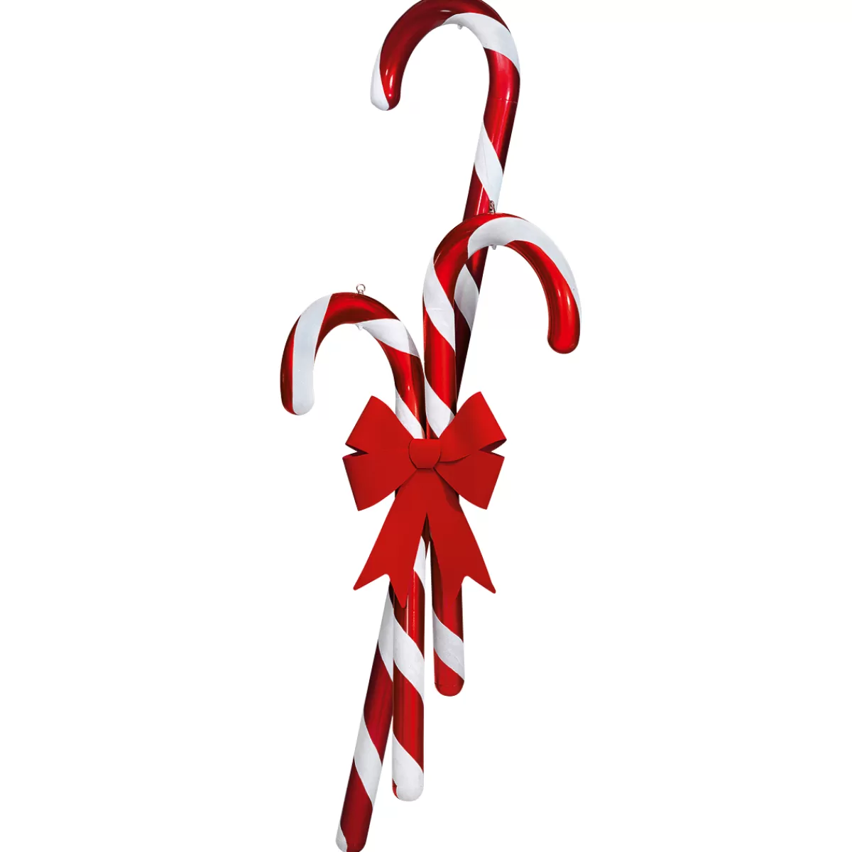 Clearance DecoWoerner Jumbo Candy Cane, Zuckerstange, 120 Cm rot