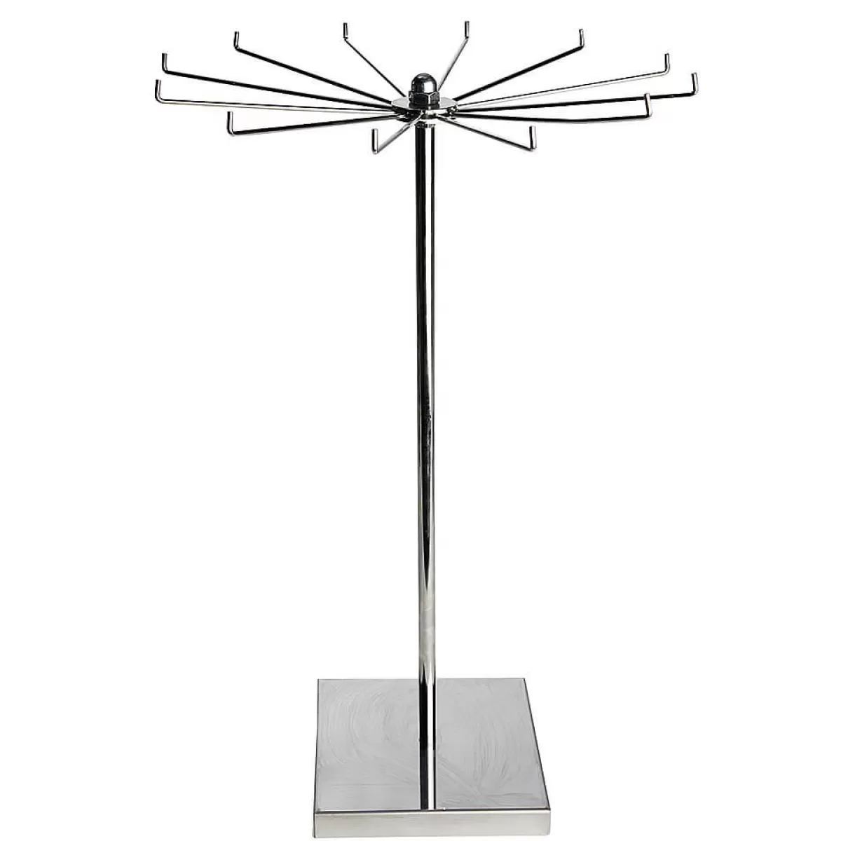 Outlet DecoWoerner Ketten-Ständer Drehbar, 47 Cm Hoch silber