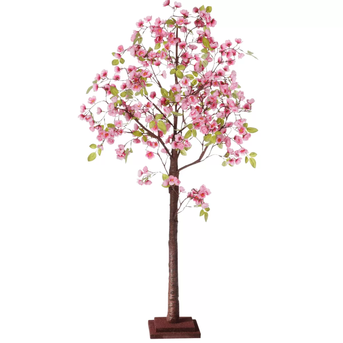 Cheap DecoWoerner Kirschblüten-Kunstbaum Mit Standplatte 120 Cm rosa