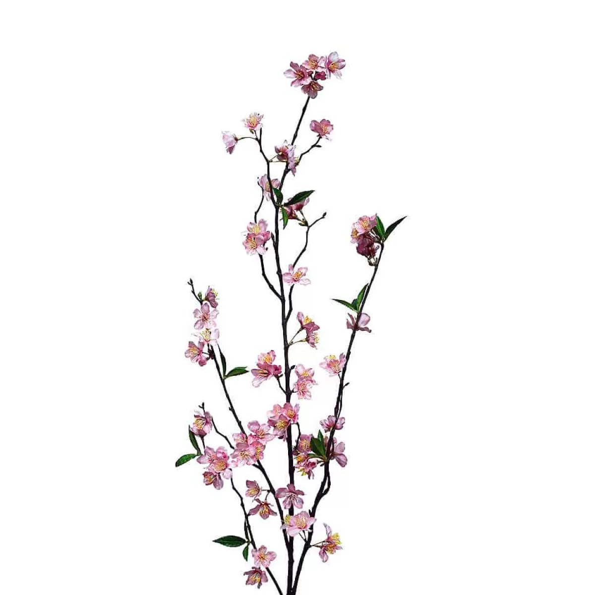 Clearance DecoWoerner Kirschblüten-Zweig Schwer Entflammbar B1, 118 Cm rosa