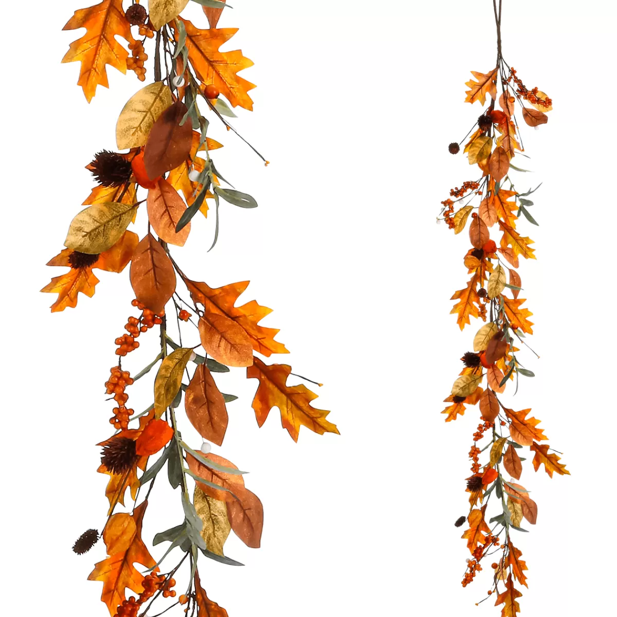 Fashion DecoWoerner Künstliche Beeren-Herbst-Ranke 15 X 145 Cm orange