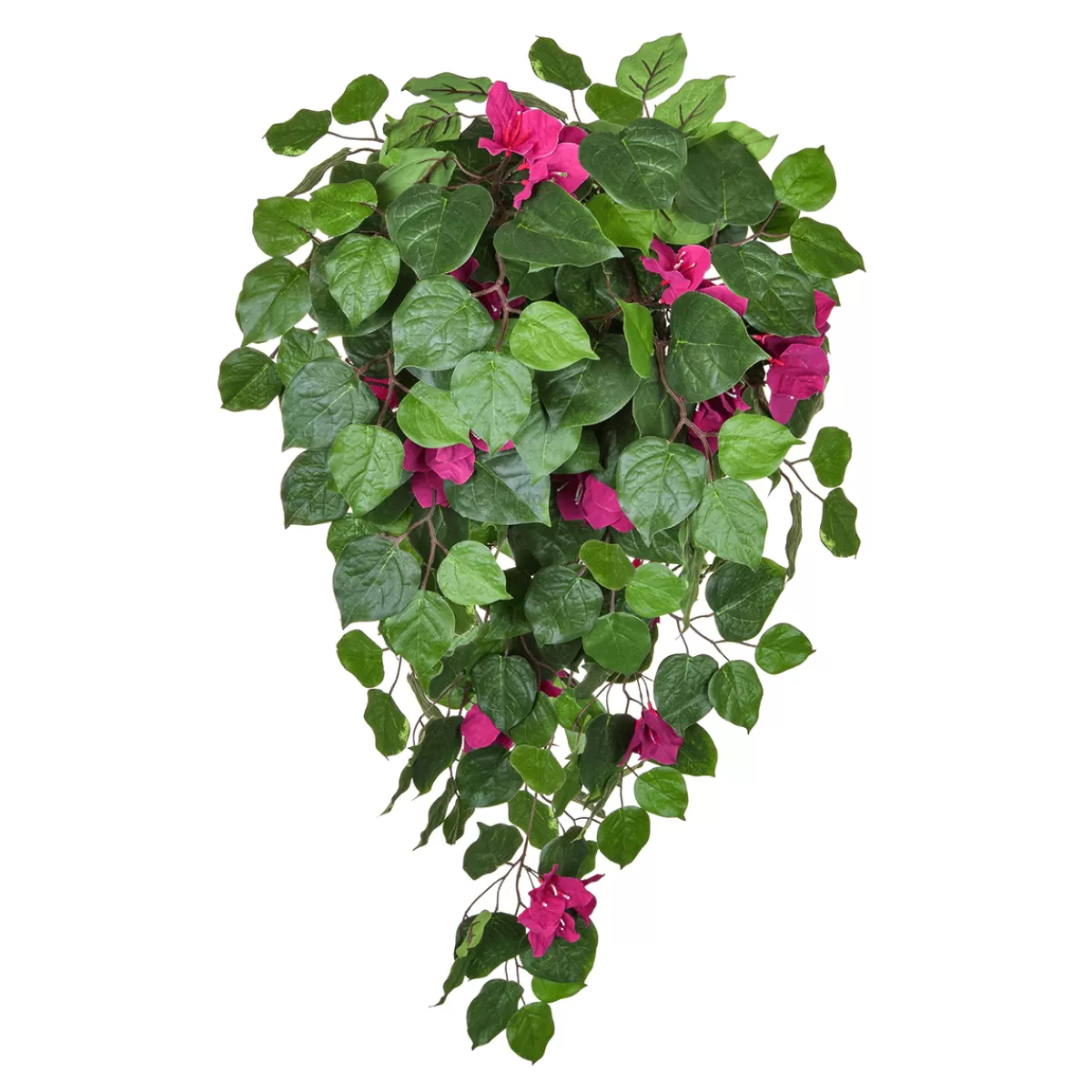 Cheap DecoWoerner Künstliche Bougainvilleahänger Schwer Entflammbar B1 rosa