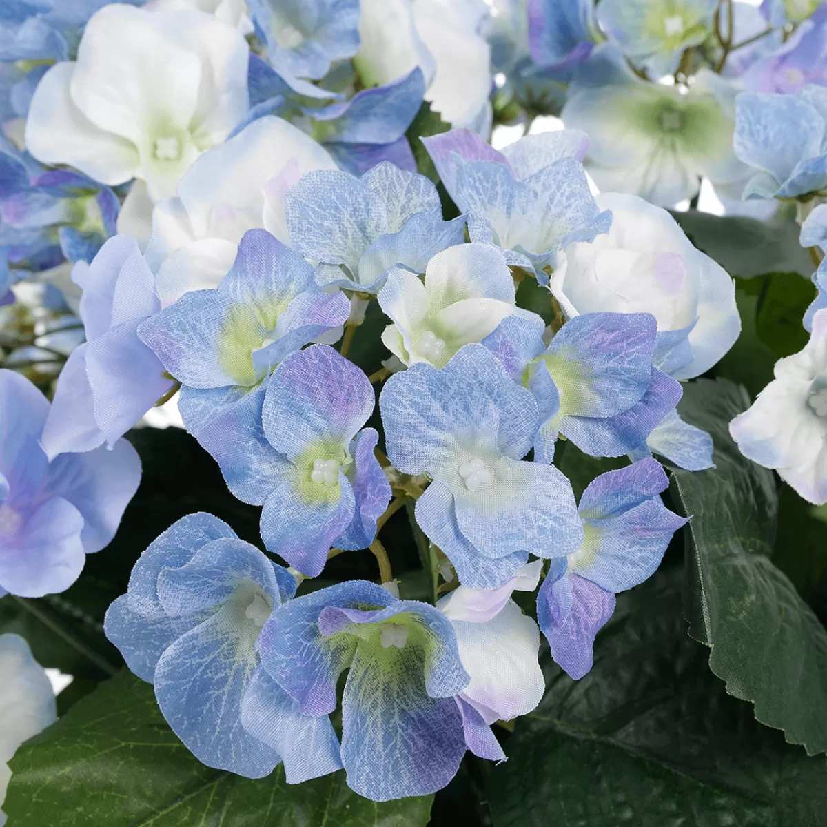 Cheap DecoWoerner Künstliche Deko Hortensien Im Korb , 44 Cm blau