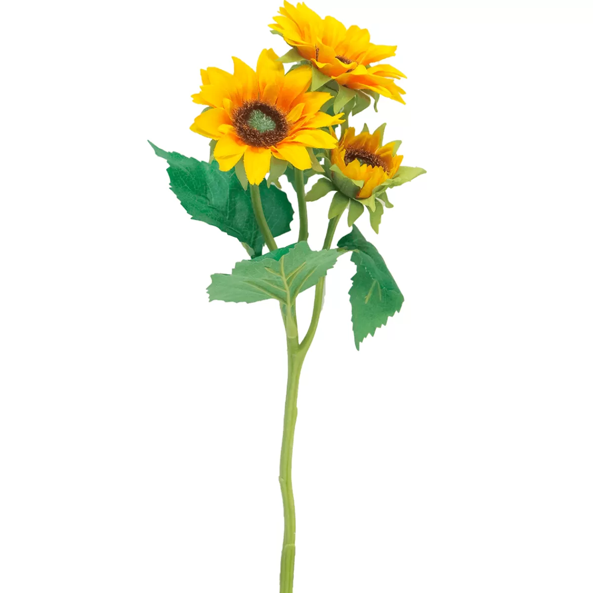 Fashion DecoWoerner Künstliche Deko Sonnenblume 37 Cm gelb