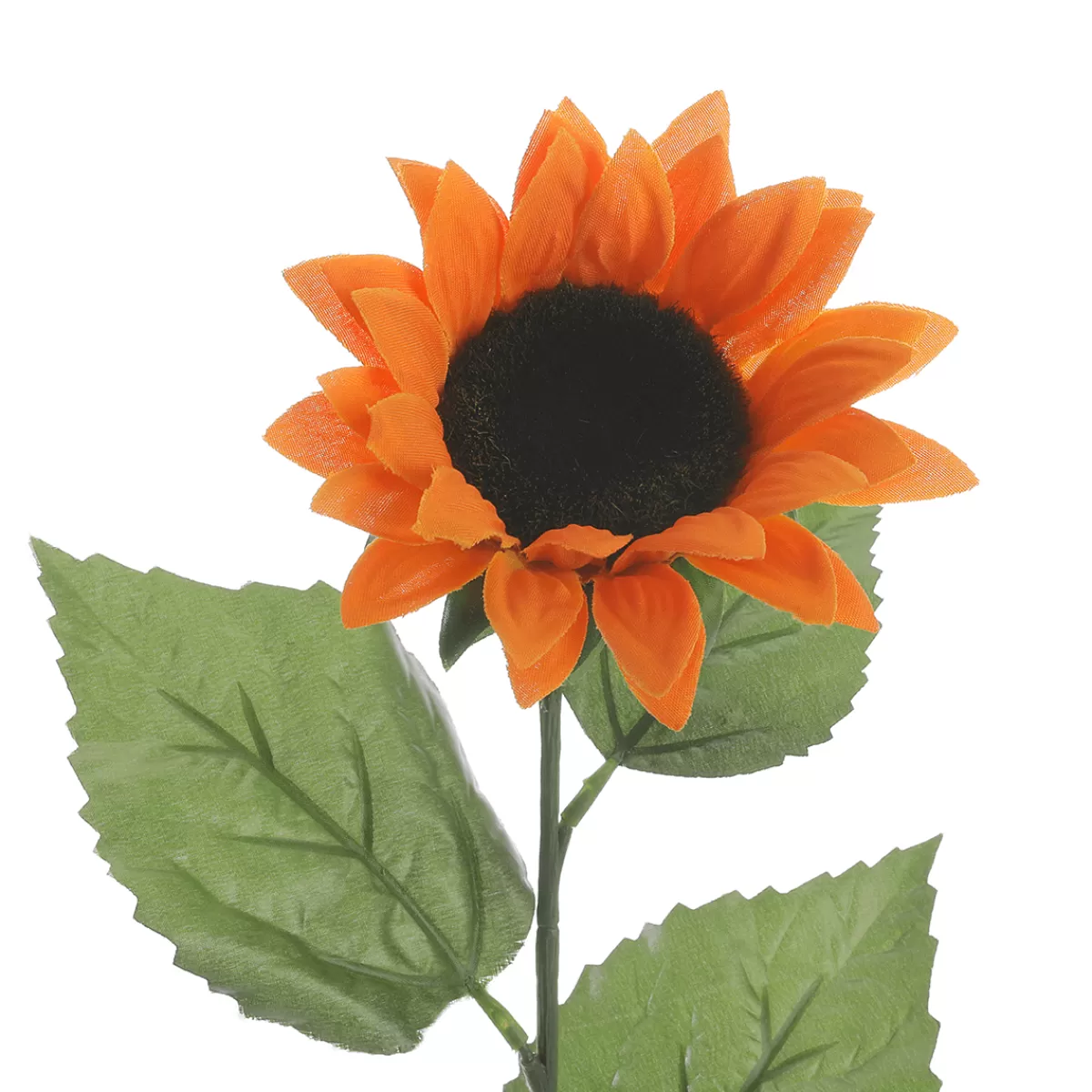 Discount DecoWoerner Künstliche Deko-Sonnenblume 68 Cm orange