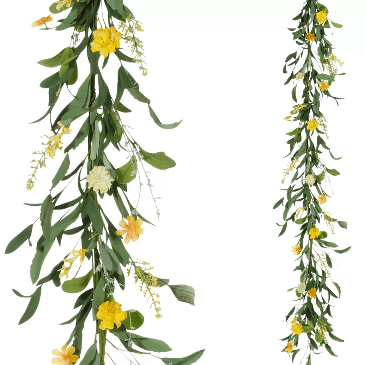 Shop DecoWoerner Künstliche Feldblumen-Girlande Kunstranke 158 Cm gelb