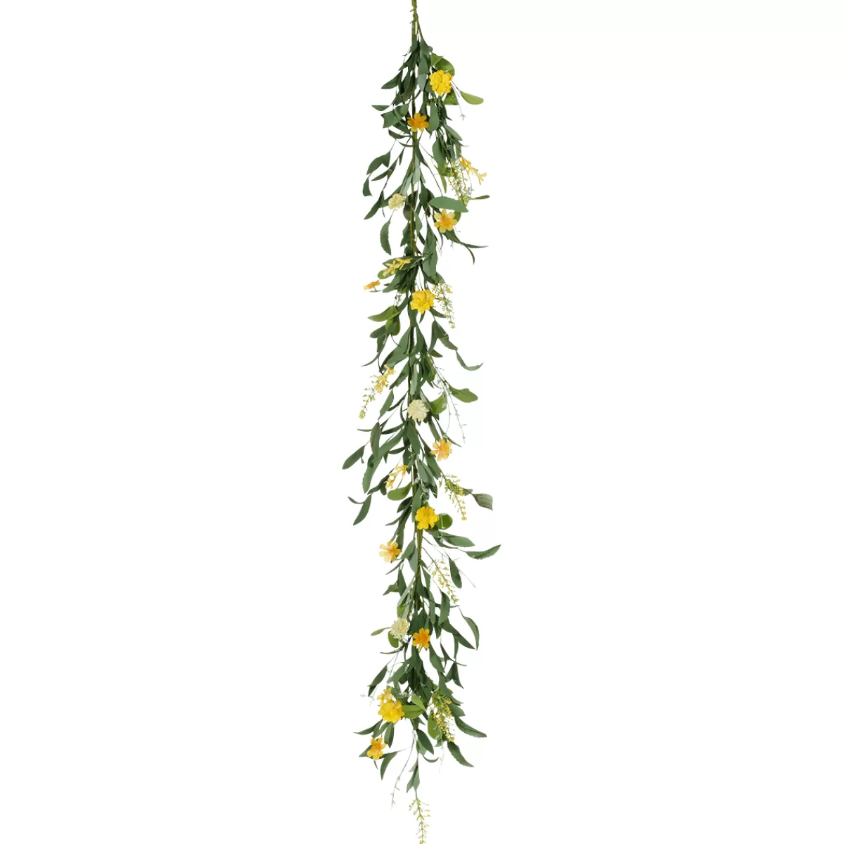 Shop DecoWoerner Künstliche Feldblumen-Girlande Kunstranke 158 Cm gelb